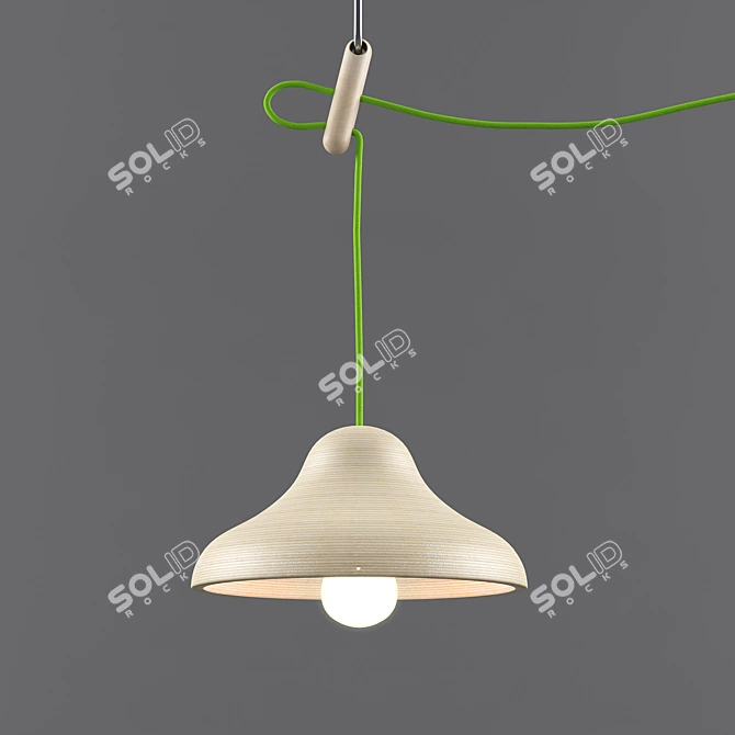 Nikolo's Løg Pendant Light 3D model image 2