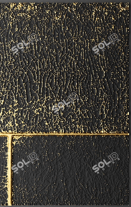 3D Wall Panel Decor 3D model image 3