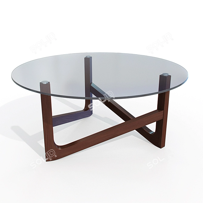 Modern Table 3D model image 1