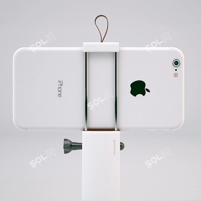 SnapExtend Selfie Monopod 3D model image 2