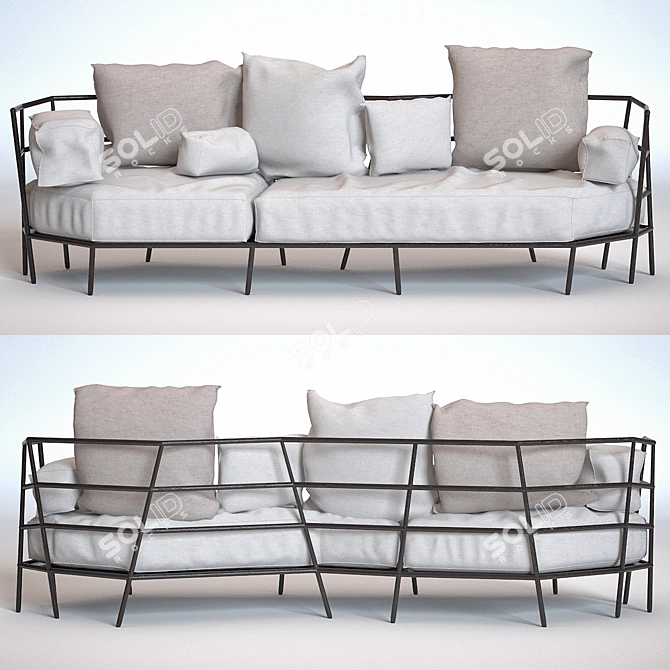 Outdoor Elegance: Alias Dehors 3D model image 1