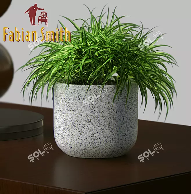 Fabian Bedside Stand 3D model image 2