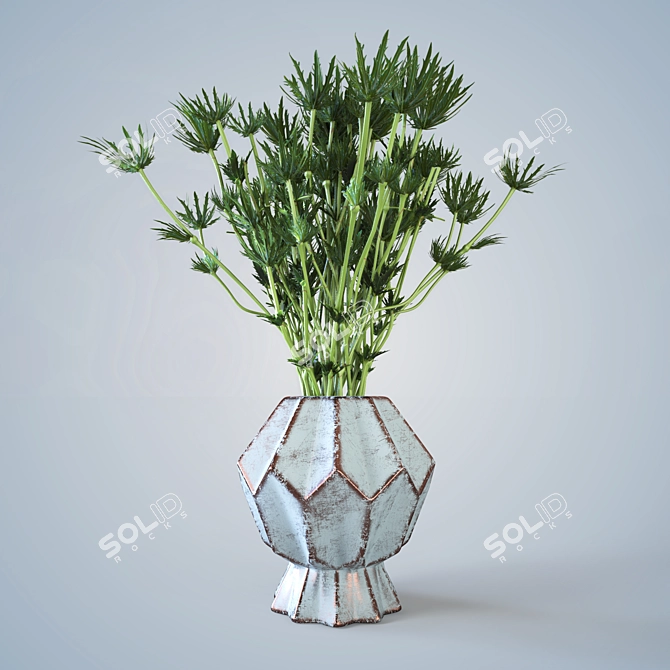 Spike in a Vase 3D model image 1