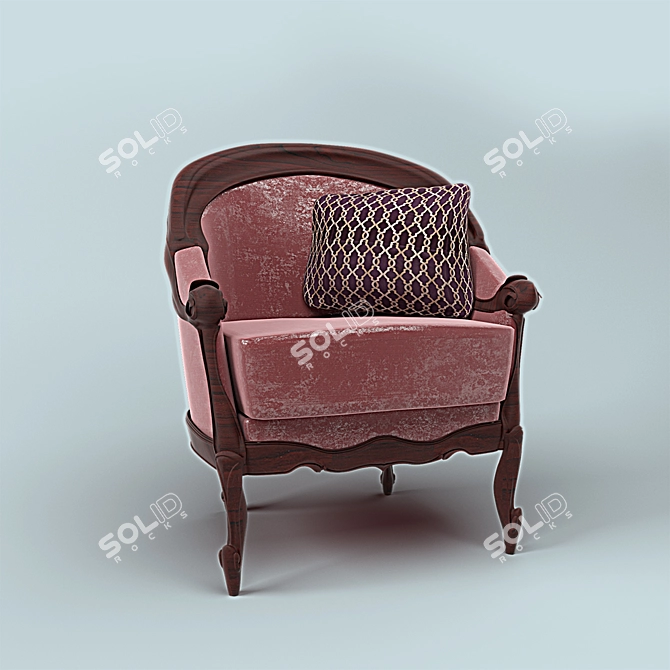 Frida Classic Sofa and Armchair 3D model image 3