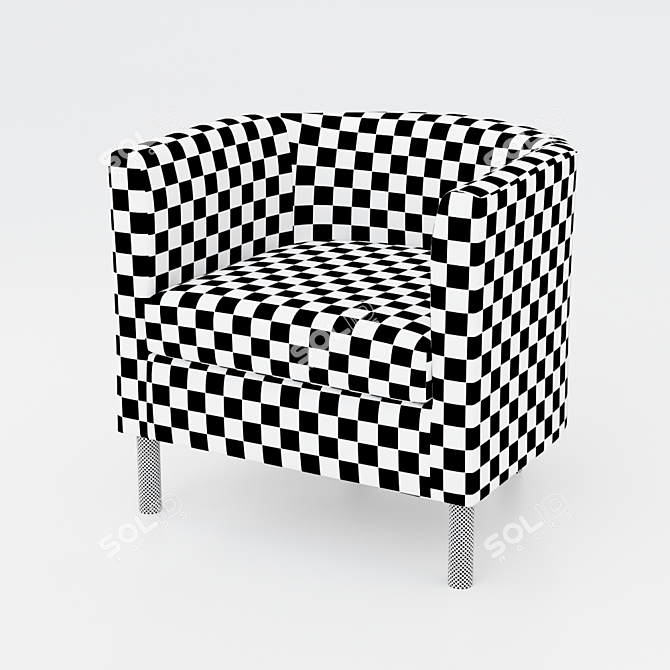 Modern Scandinavian Armchair - SOLSTA OLARP 3D model image 3