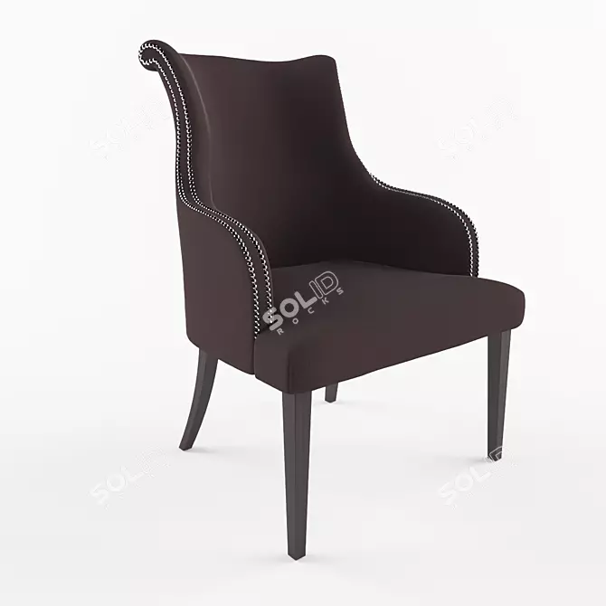 Comfort and Style: Cheri Chair 3D model image 1