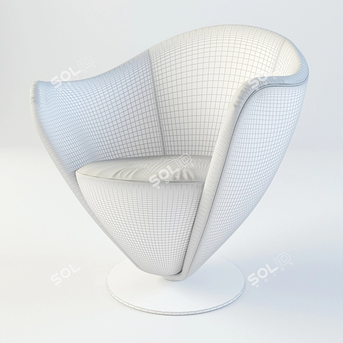 Italian Design: Mon Petit Coeur 3D model image 3