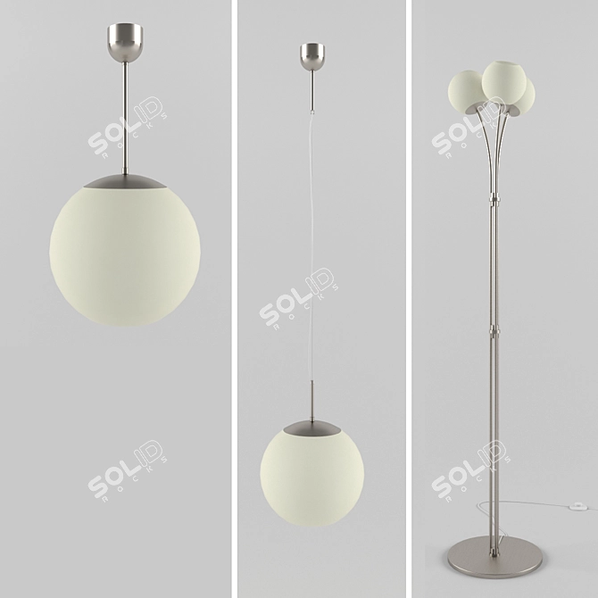 Ikea Minute Series: Timeless Lighting 3D model image 1