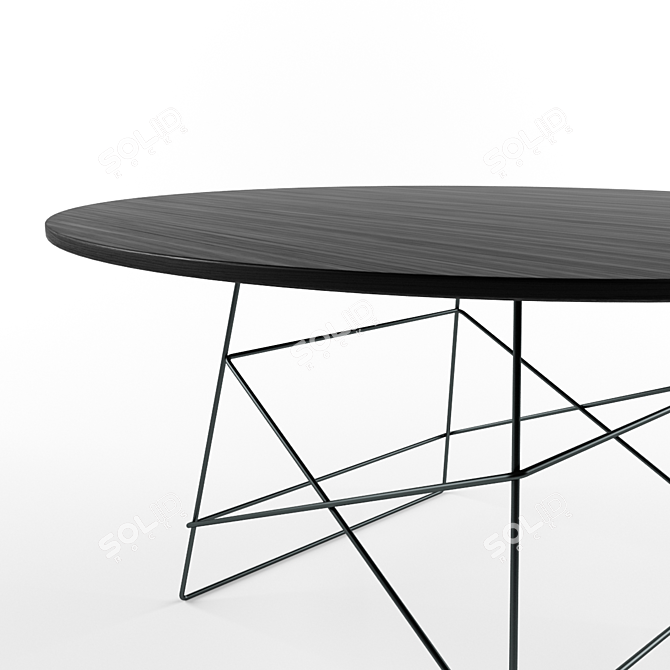 Versatile Grid Table, Innovative Design 3D model image 2