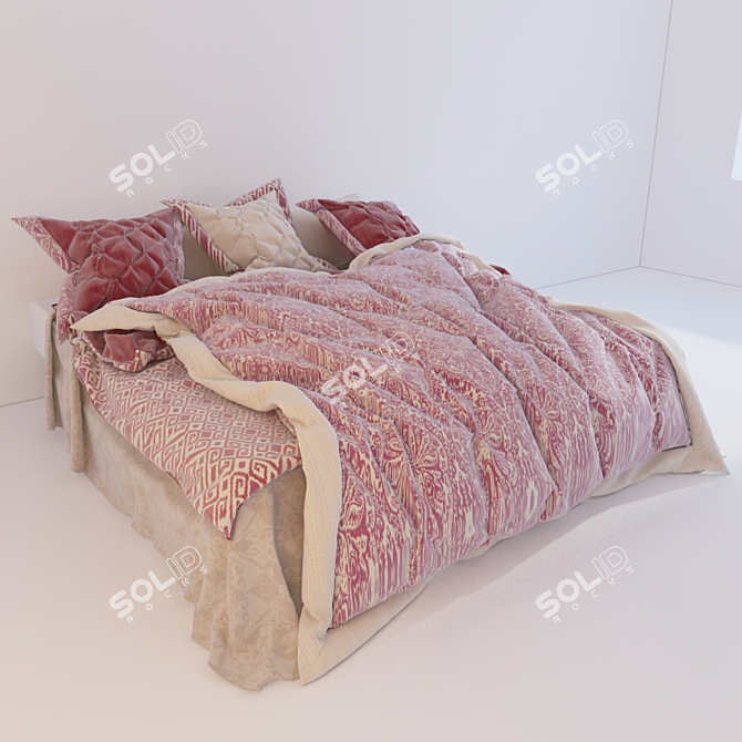 Cozy Dream Linens 3D model image 2