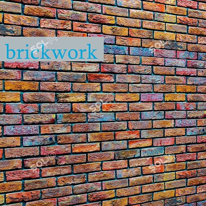 Brickwork: Traditional and Timeless 3D model image 1