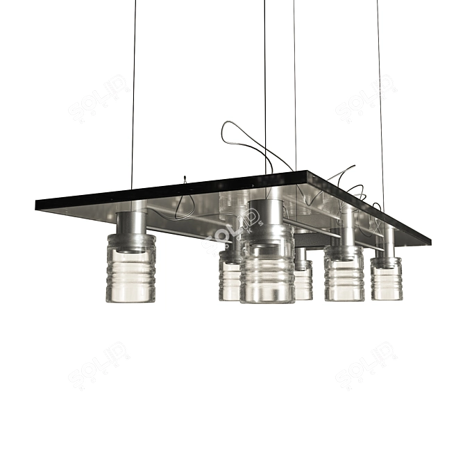 Modern Hanging Lamp 3D model image 1