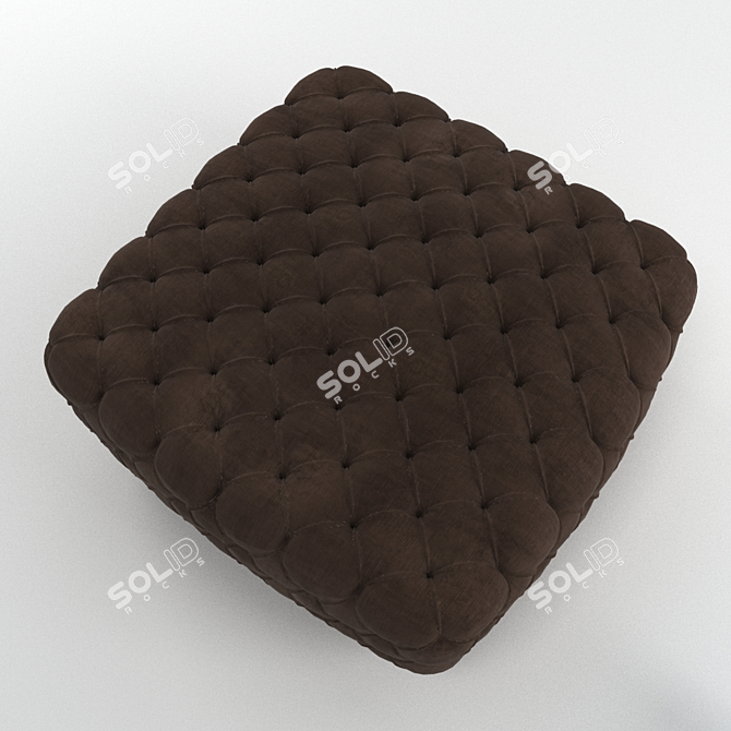 3D Max 2015 Pouf - Stunning Render 3D model image 1