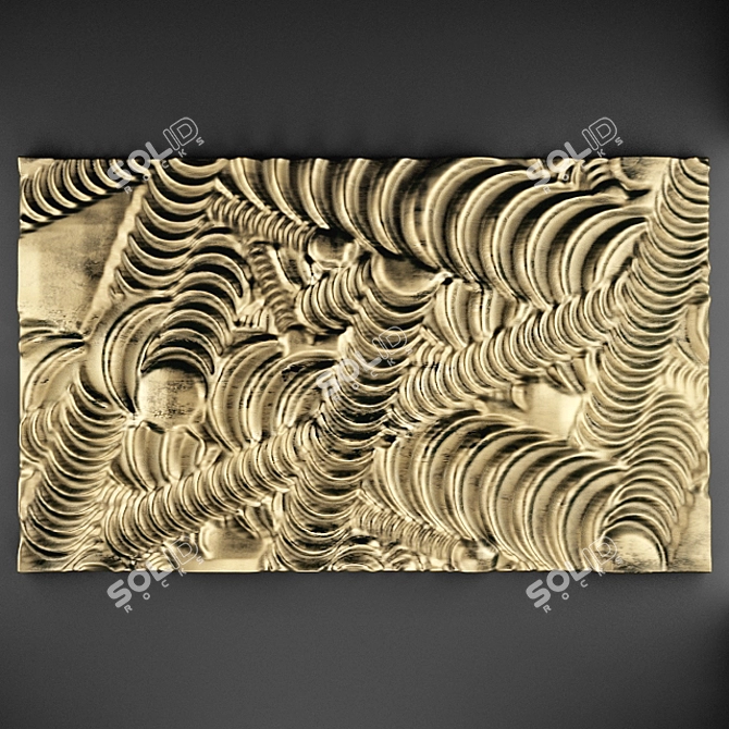 Artistic Wall Accents 3D model image 1