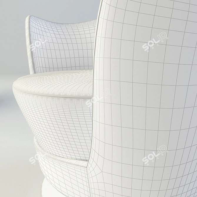 Sophisticated Italian Chair by laCividina 3D model image 3