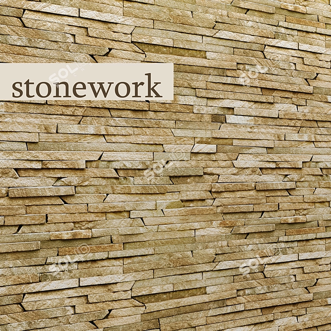 Stonecraft: Durable & Timeless 3D model image 1