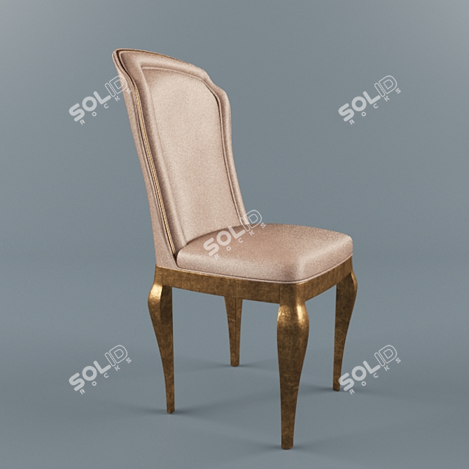 Elegant Clarissa Chair by GIUSTI PORTOS 3D model image 1