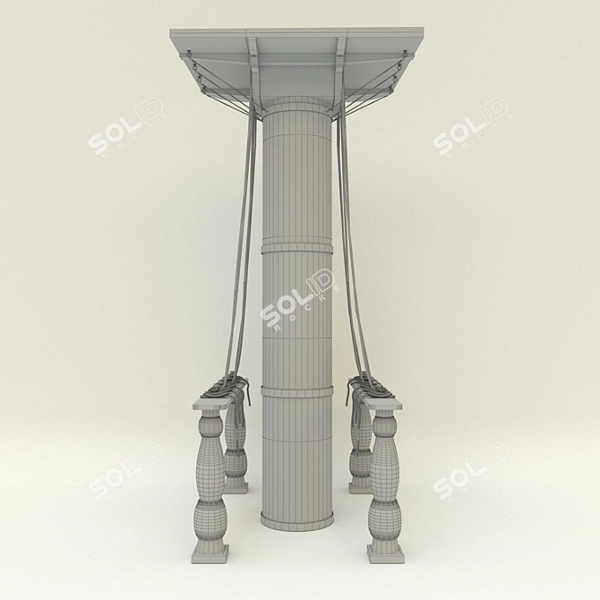 Elevating Heights: 3400mm 3D model image 2