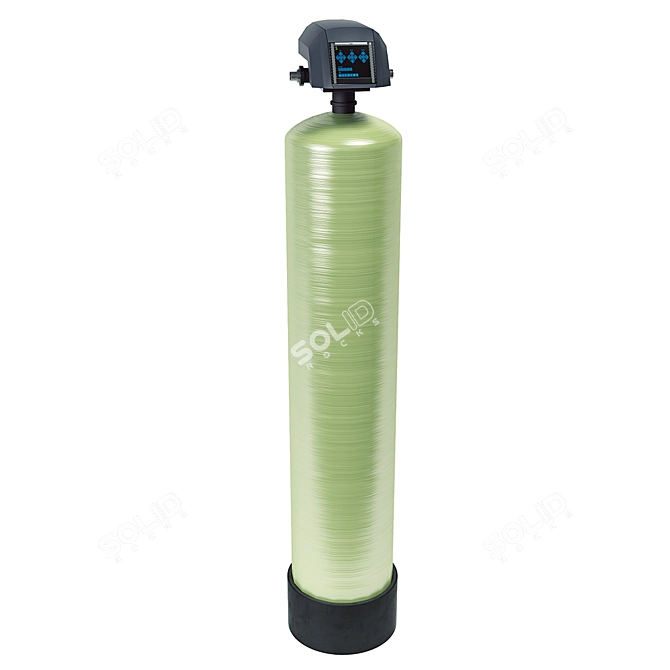 Blue Iron Removal Filter 3D model image 1