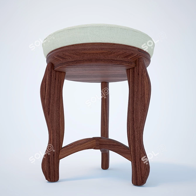 Comfy Seat Stool 3D model image 2