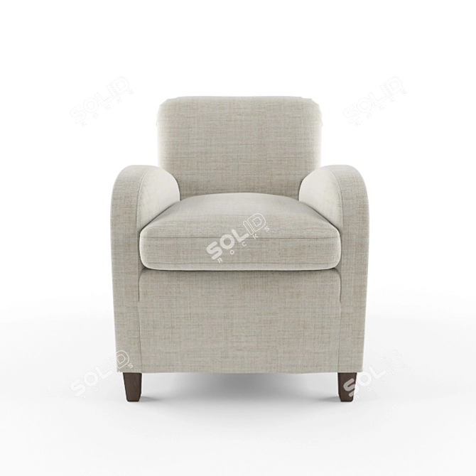 Elegant DePadova Susanna Chair 3D model image 2