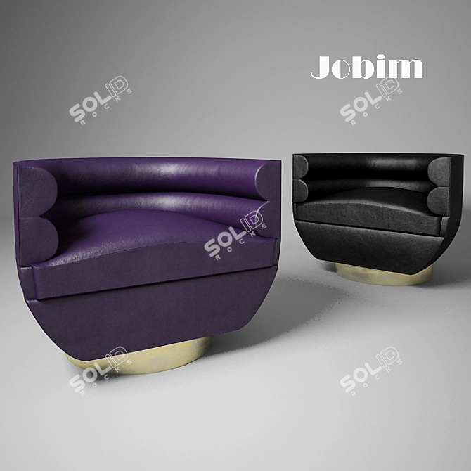 Jobim Lounge Chair 3D model image 2