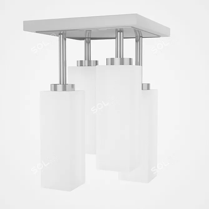 Modern Ceiling Light Fixture: GULLEBO 3D model image 1