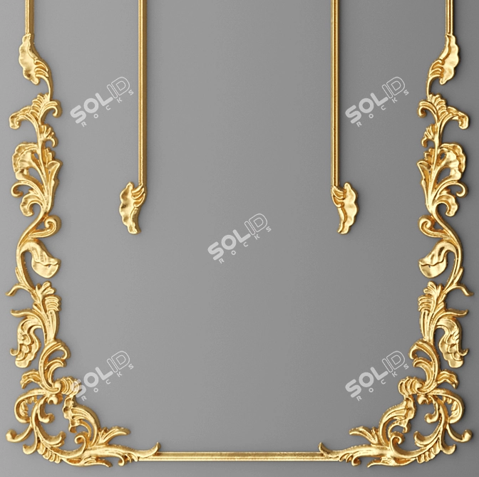 Elegant Photo Frame: Show Off Your Memories 3D model image 3