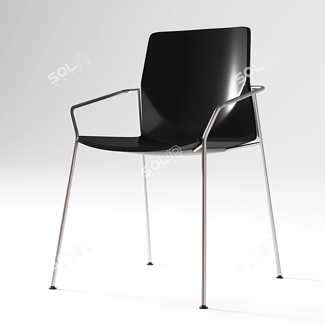 Modern Lapalma KAI Chair Set - Versatile & Stylish 3D model image 3