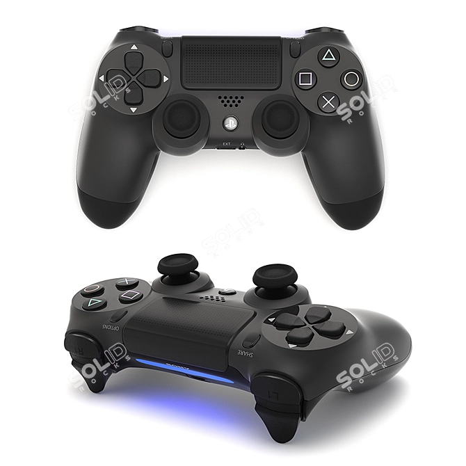 Next-Level Gaming with SONY PS4 3D model image 2