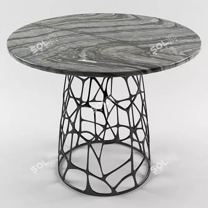 Outdoor Table - Jonathan Charles Furniture 3D model image 1