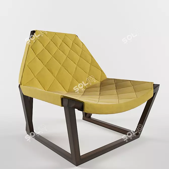 ErgoFlex Tenso Chair: The Ultimate Seating Solution 3D model image 1
