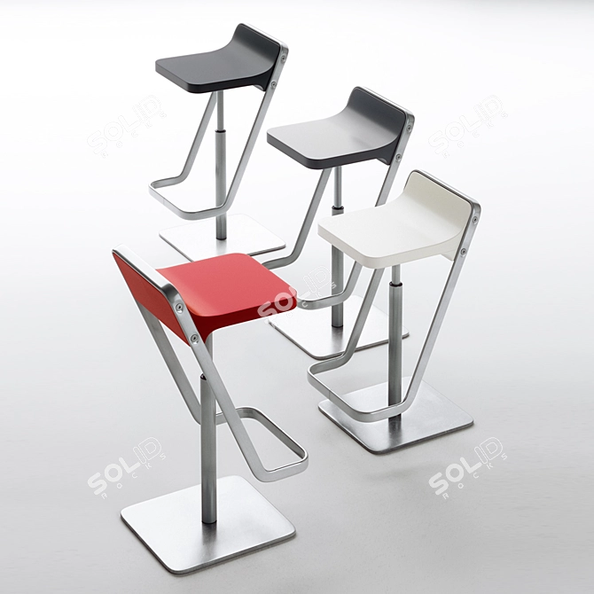 Ondarreta Kide: Modern Seating Solution 3D model image 1