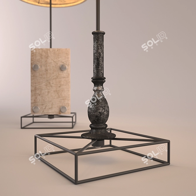 Eglo Vintage Lamp (2015 Collection) 3D model image 2