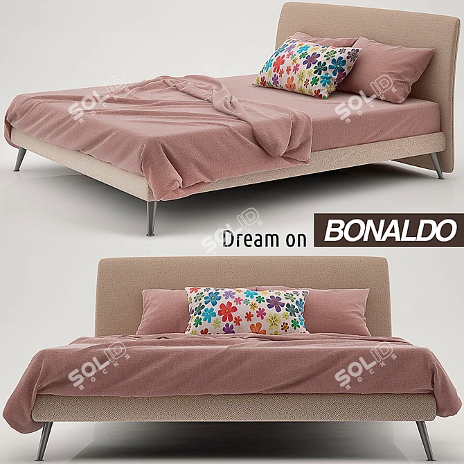 Bonaldo Dream on Bed - Ultimate Comfort and Elegance 3D model image 1