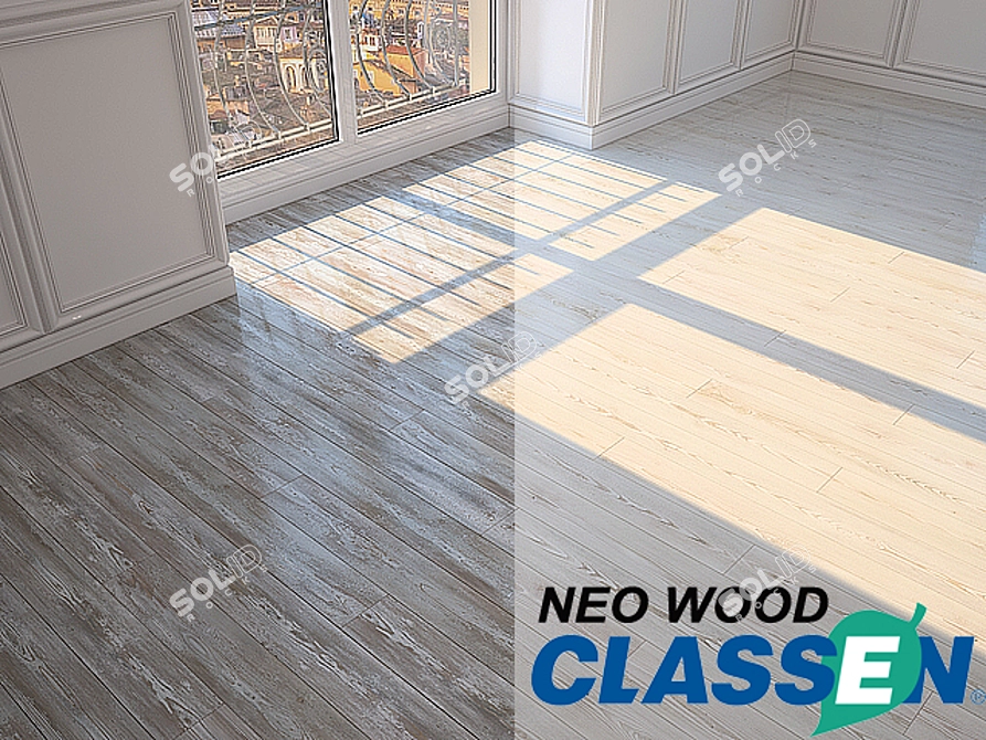 Neo 31,12 Laminate Flooring 3D model image 1