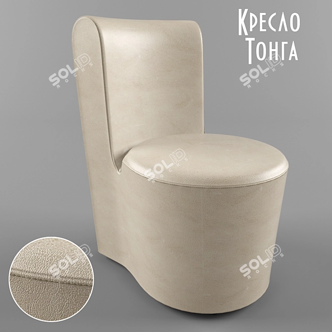 Dream Land Tonga Armchair 3D model image 1