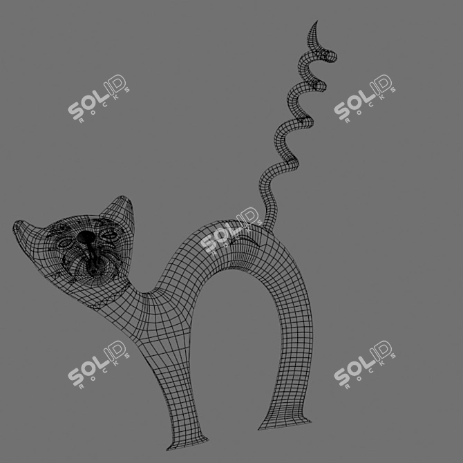 Handcrafted Corkscrew 3D model image 3