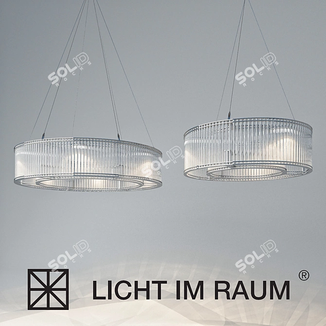 Stilio Uno LED Pendant Lights 3D model image 1