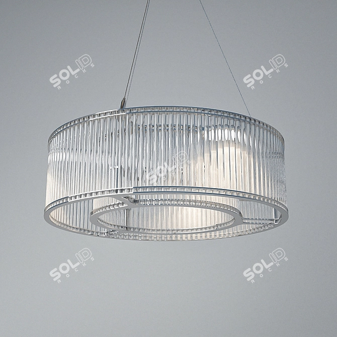 Stilio Uno LED Pendant Lights 3D model image 2