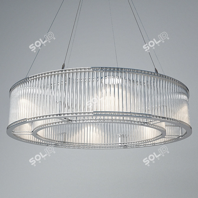 Stilio Uno LED Pendant Lights 3D model image 3