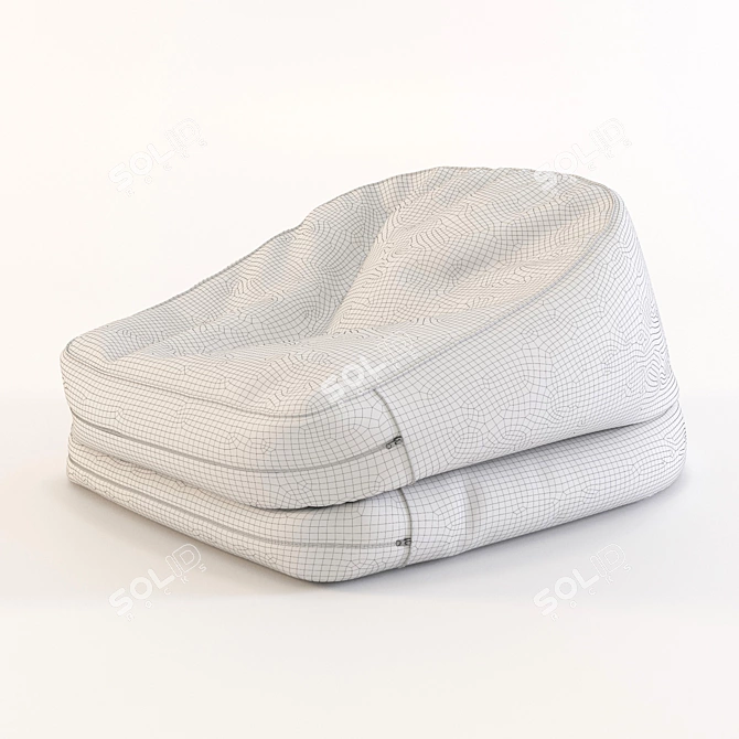 Anna Efverlund Beanbag Bussen 3D model image 3