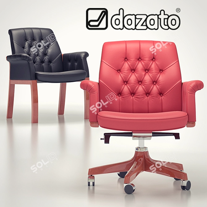 Opera BC Low Back Chair 3D model image 1