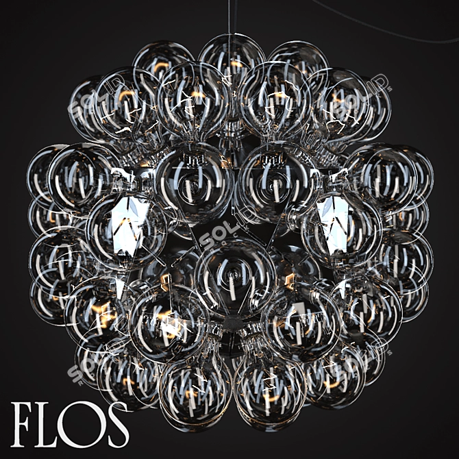 Dandelion Dream Light 3D model image 1