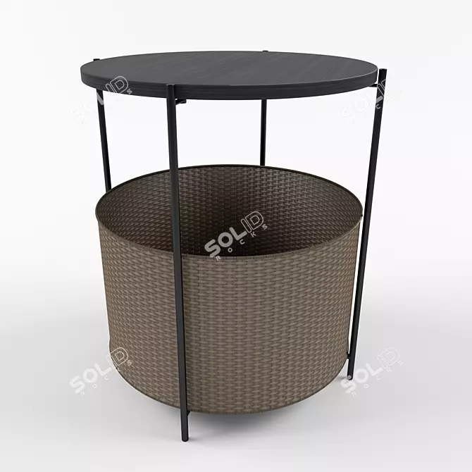 Ligne Roset Cestino: Elegant Occasional Table 3D model image 1
