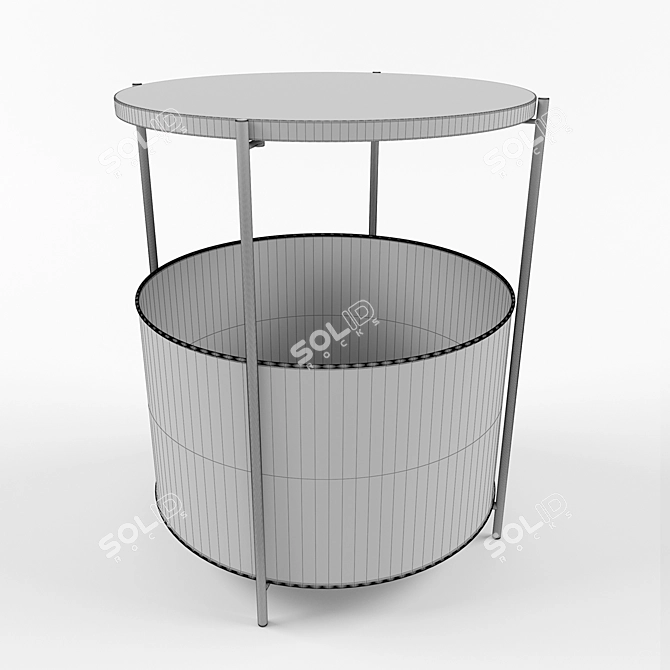 Ligne Roset Cestino: Elegant Occasional Table 3D model image 2