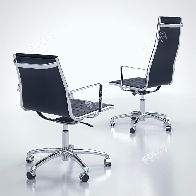 Luxy Light Chairs Set 3D model image 2