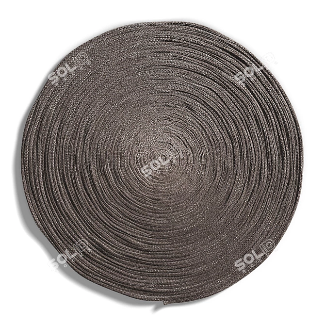 Large Round Carpet - 180cm 3D model image 2