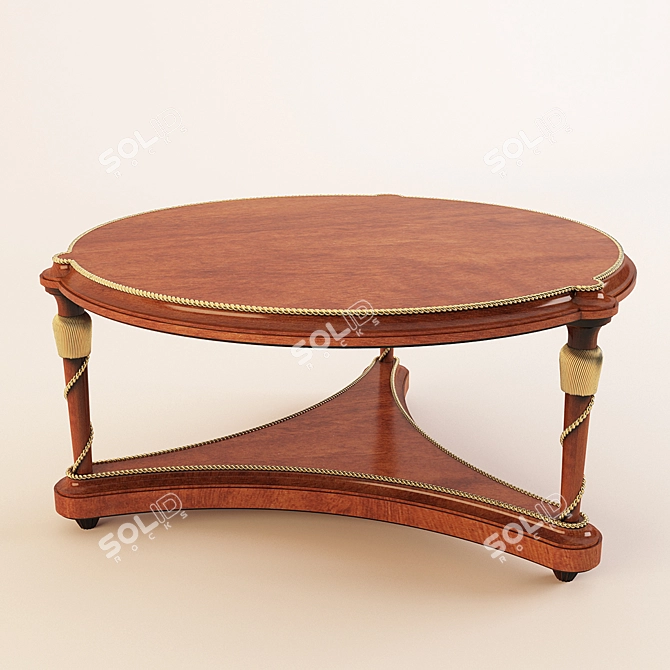 Luxurious GALILEO Coffee Table 3D model image 1