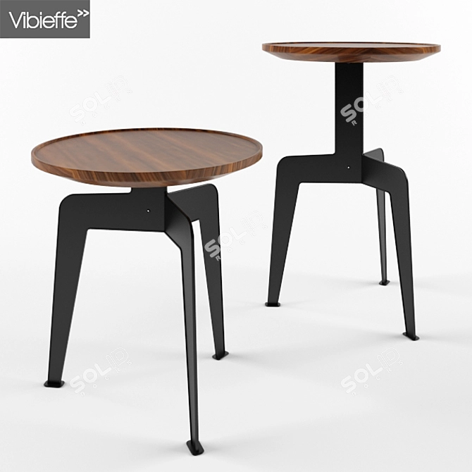 Versatile and Stylish Tables 3D model image 2